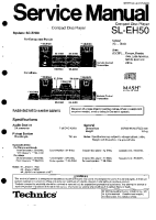 Technics - SLEH-50 - Service manual 
